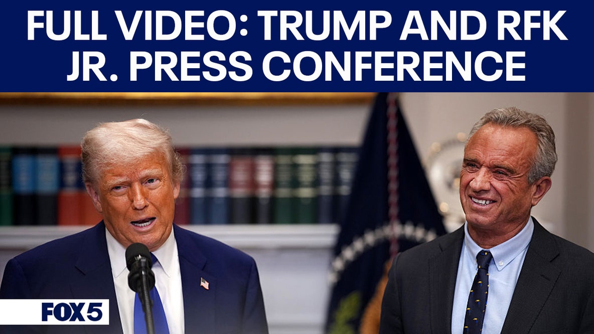 FULL VIDEO: President Donald Trump, RFK Jr. hold a press conference